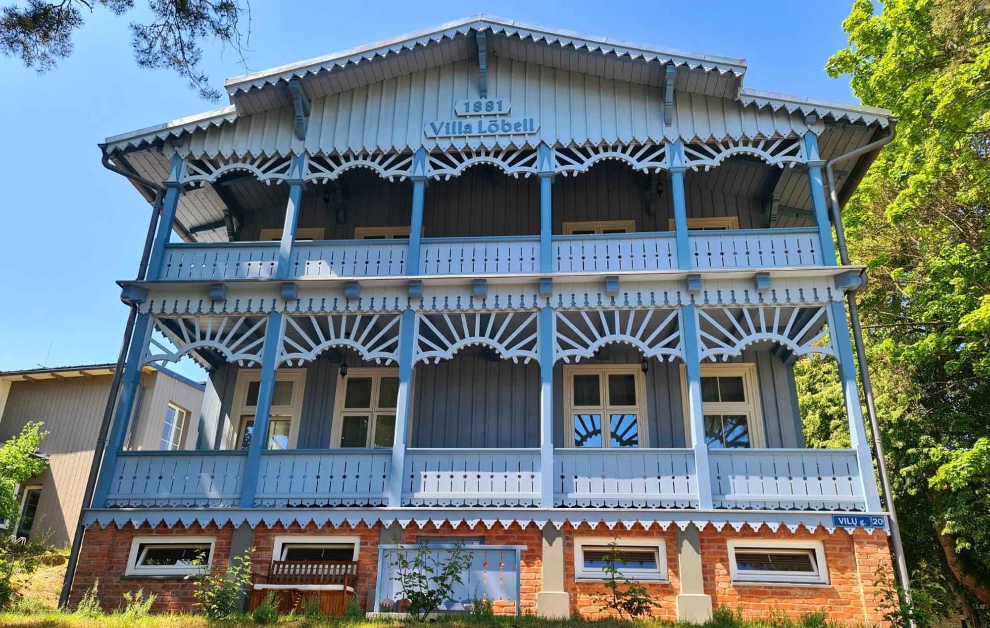 Villa Loebel 1881 Юодкранте Экстерьер фото
